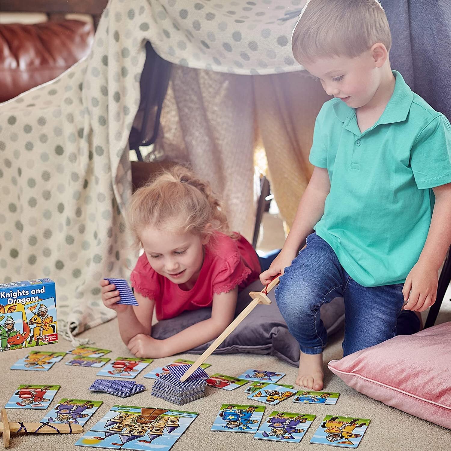 Orchard Toys Game - Knights And Dragons