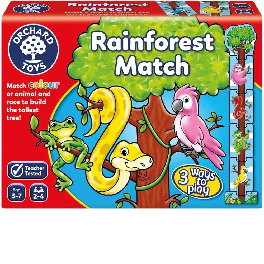 Orchard Toys Game - Rainforest Match