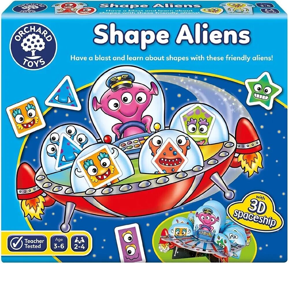 Orchard Toys Game - Shape Aliens