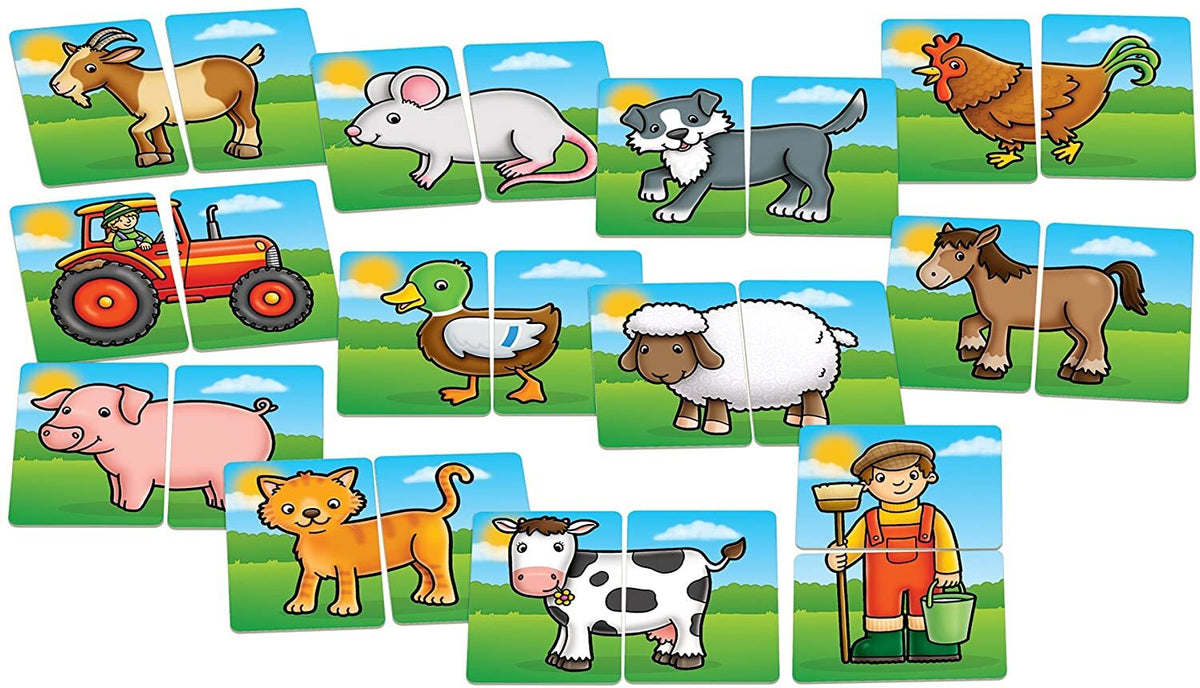 Orchard Toys Game - Farmyard Heads and Tails