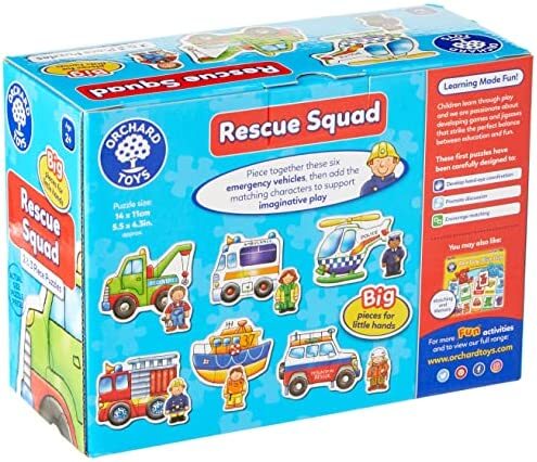 Orchard Toys Jigsaw Puzzle - Rescue Squad puzzles