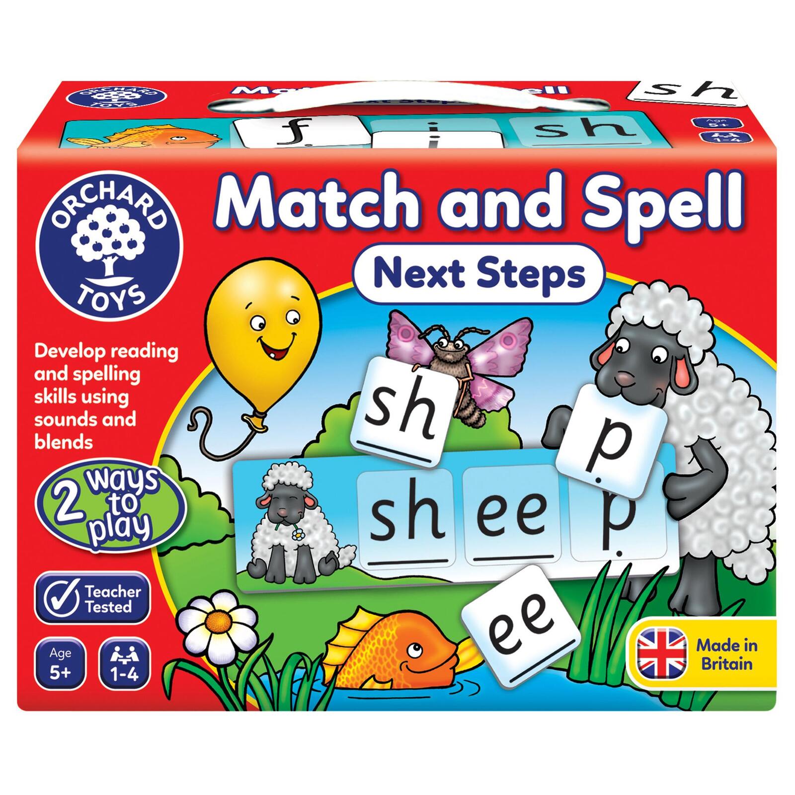 Orchard Toys Game - Match & Spell Next Steps