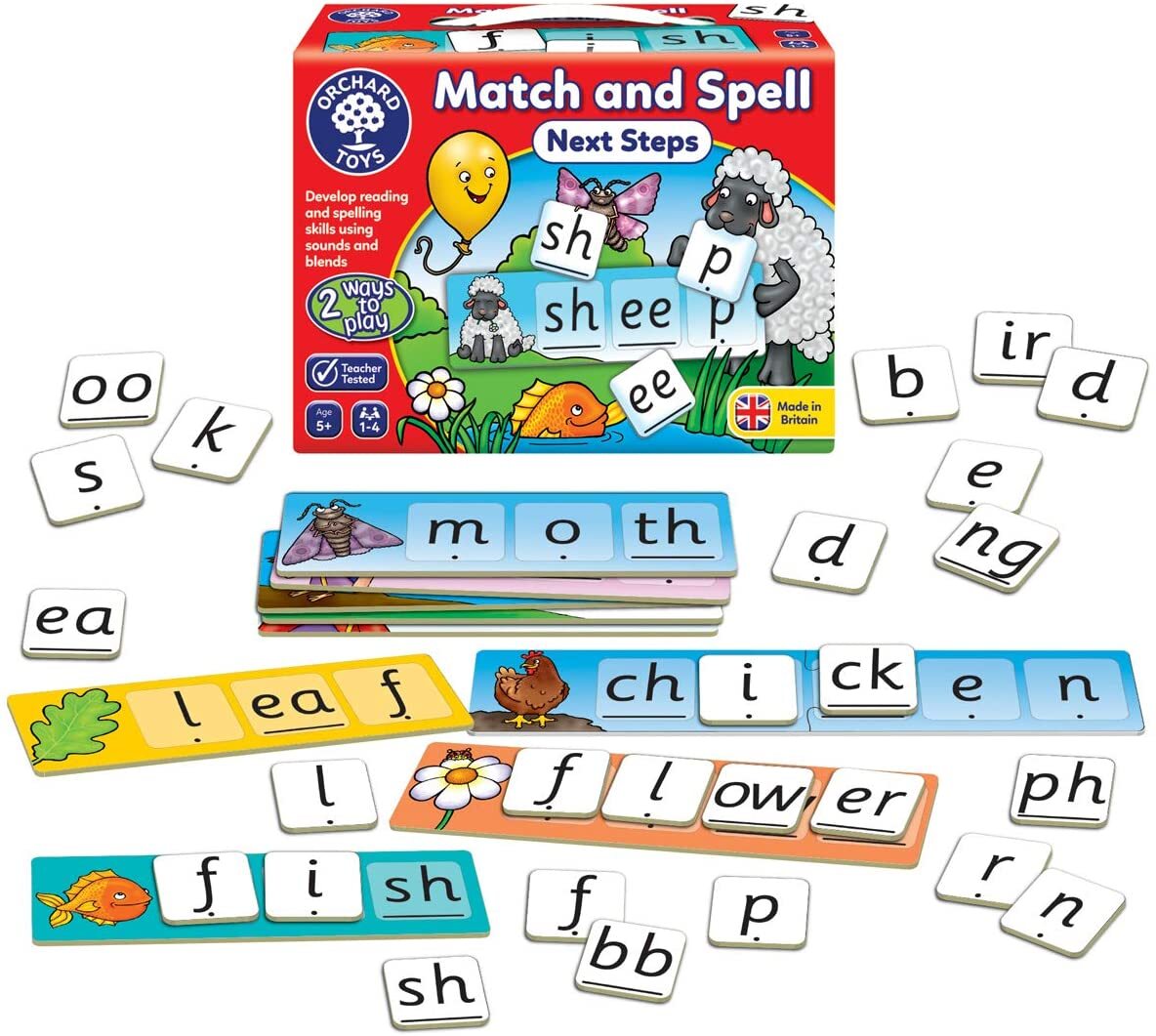 Orchard Toys Game - Match & Spell Next Steps