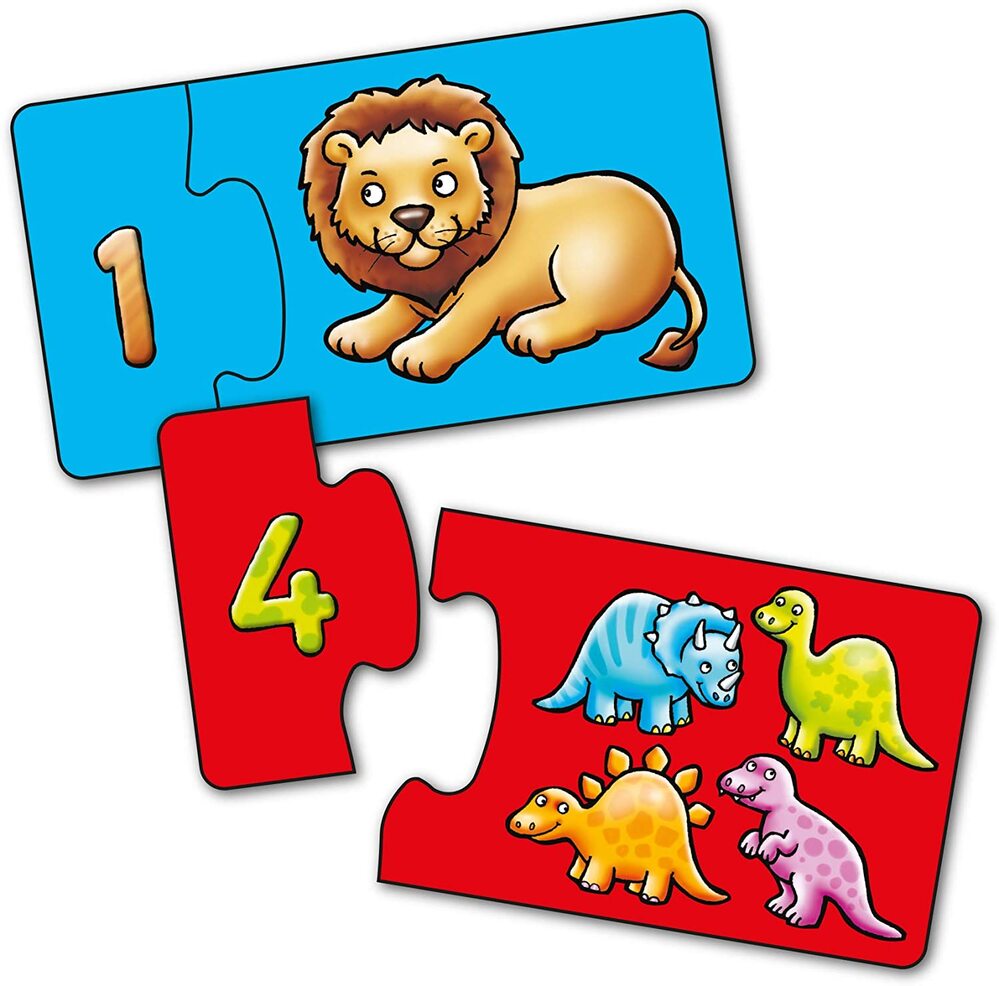Orchard Toys Jigsaw Puzzle - Match and Count 20x 2pc