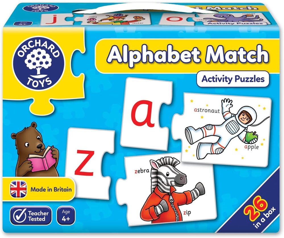 Orchard Toys Jigsaw Puzzle - Alphabet Match 26x 2pc