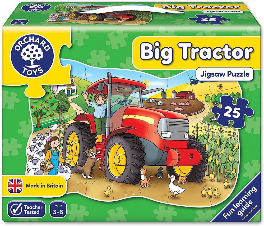 Orchard Toys Jigsaw Puzzle - Big Tractor 25pc