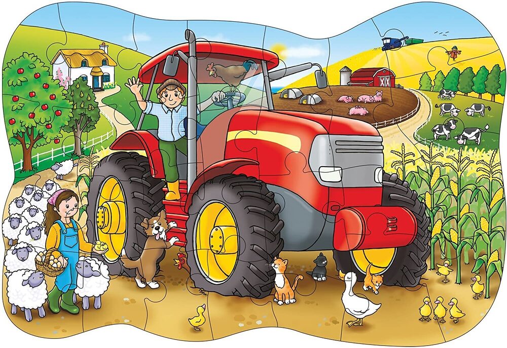 Orchard Toys Jigsaw Puzzle - Big Tractor 25pc