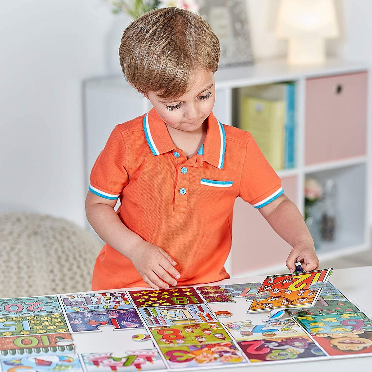 Orchard Toys Jigsaw Puzzle - Big Number 20pc with Poster