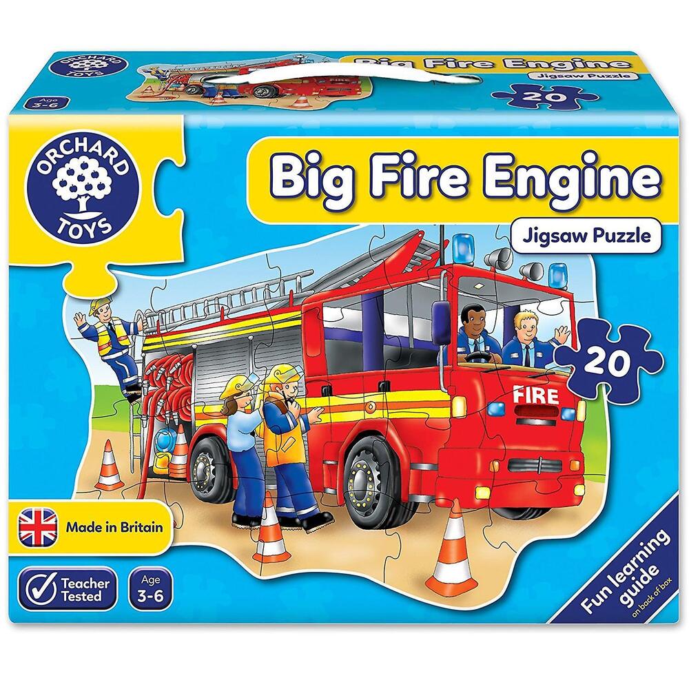 Orchard Toys Jigsaw Puzzle - Big Fire Engine 20pc