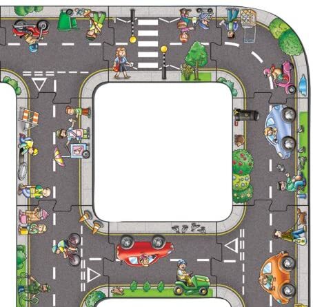 Orchard Toys Jigsaw Puzzle - Giant Road 20pc