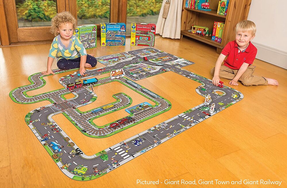 Orchard Toys Jigsaw Puzzle - Giant Road 20pc