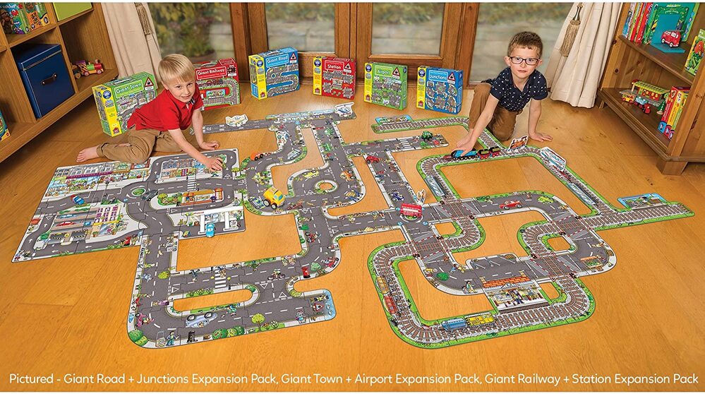 Orchard Toys Jigsaw Puzzle - Giant Road 20pc