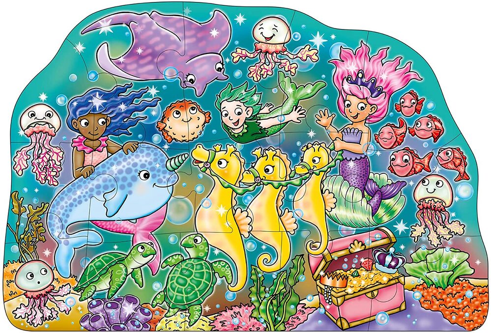 Orchard Toys Jigsaw Puzzle - Mermaid Fun 15pc