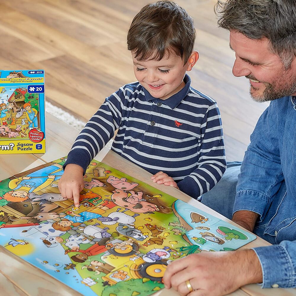Orchard Toys Jigsaw Puzzle - Who's On The Farm 20pc