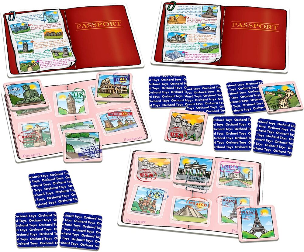 Orchard Toys Mini Game - Landmark Lotto