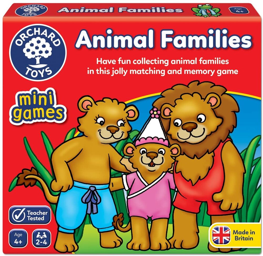 Orchard Toys Mini Game - Animal Families