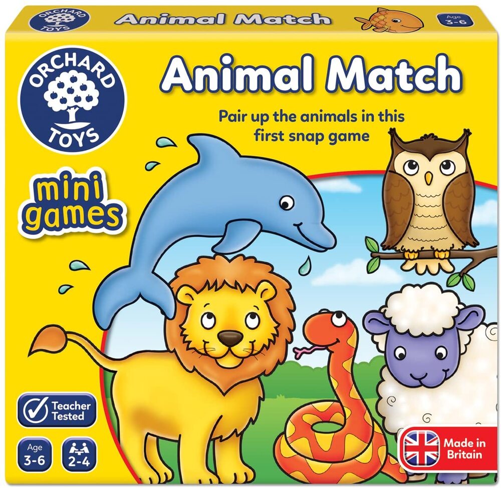 Orchard Toys Mini Game - Animal Match