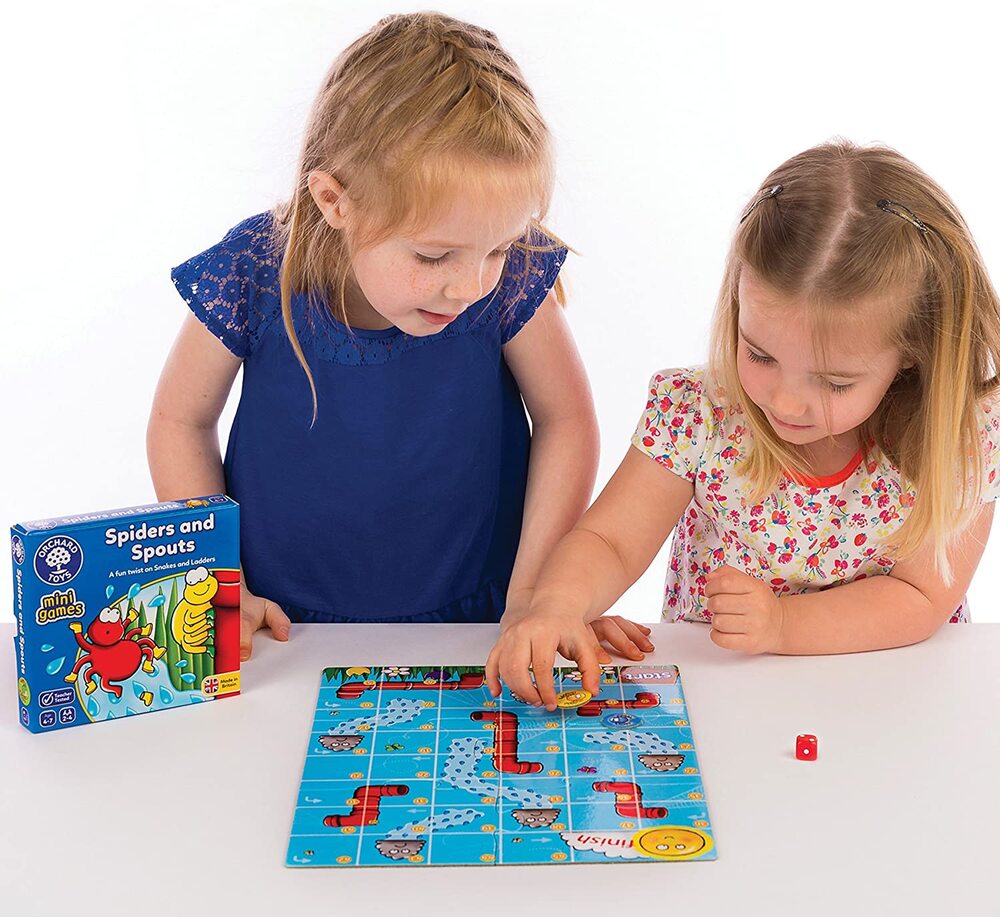 Orchard Toys Mini Game - Spiders and Spouts