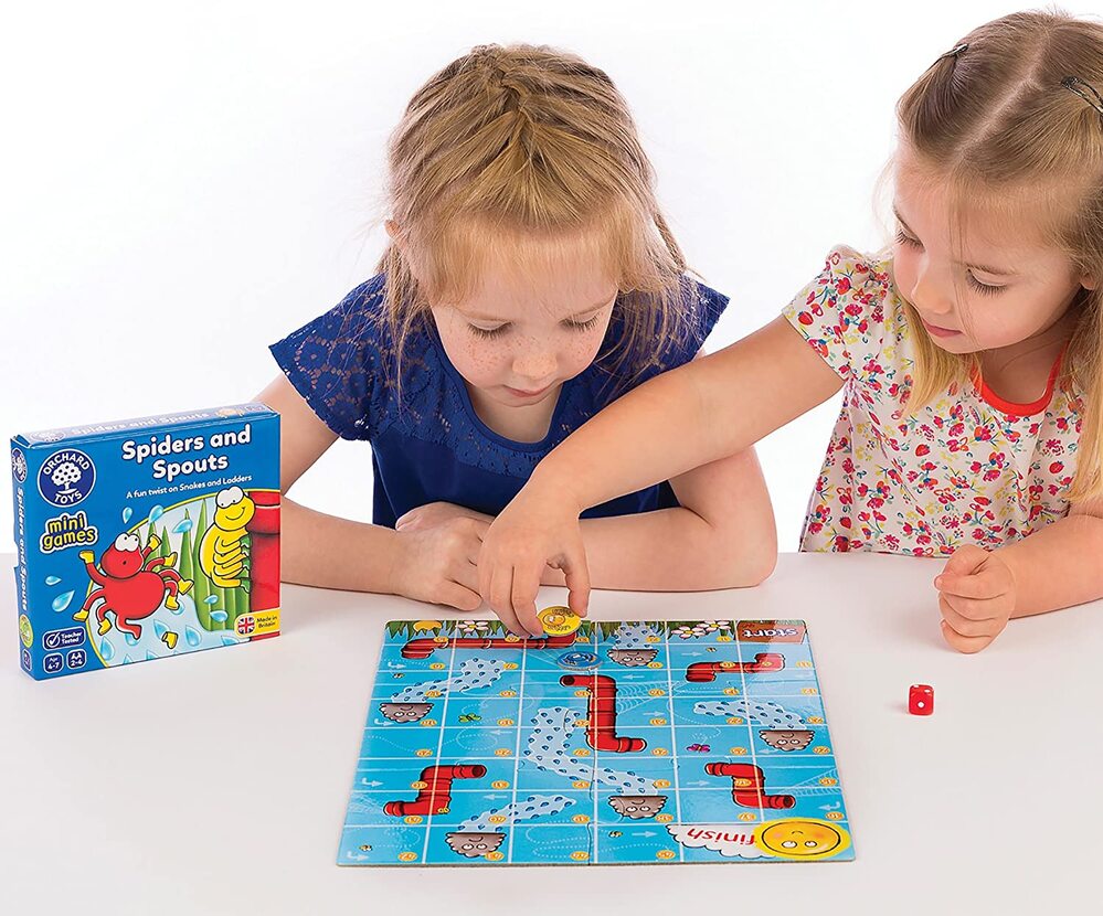 Orchard Toys Mini Game - Spiders and Spouts