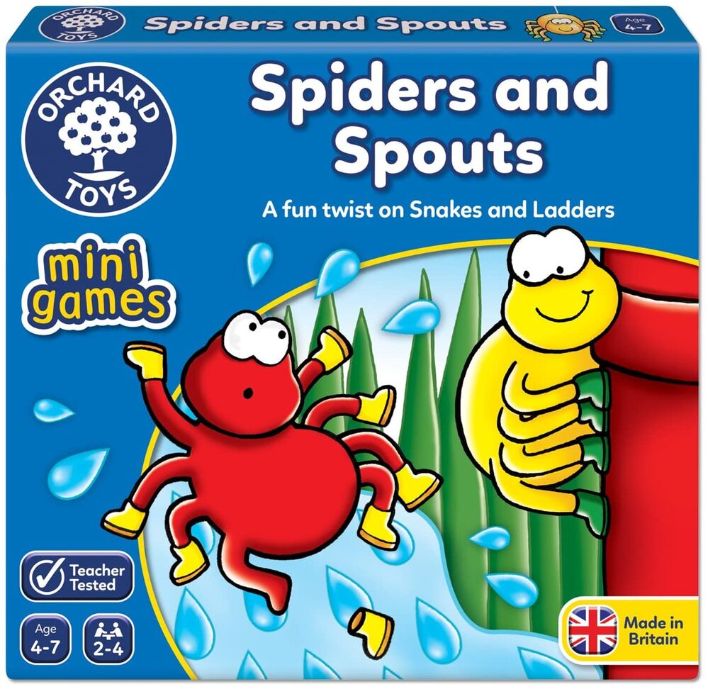 Orchard Toys Mini Game - Spiders and Spouts