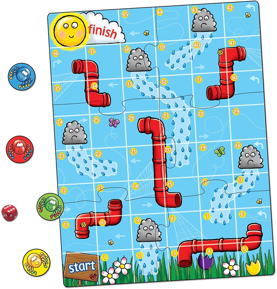 Orchard Toys Mini Game - Spiders and Spouts