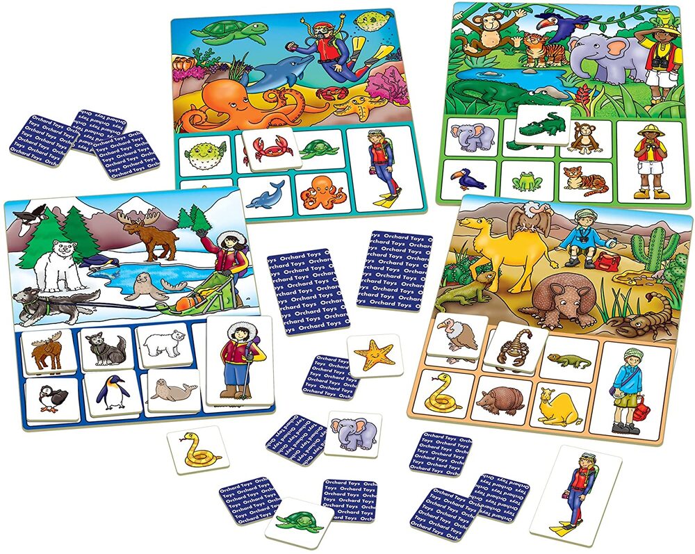 Orchard Toys Game - Where Do I Live? Lotto