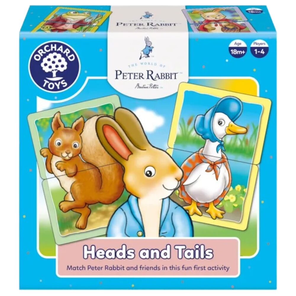 Orchard Toys Game - Peter Rabbit Heads & Tails