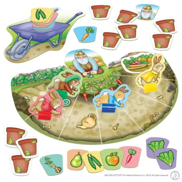Orchard Toys Game - Peter Rabbit Rabbit Race