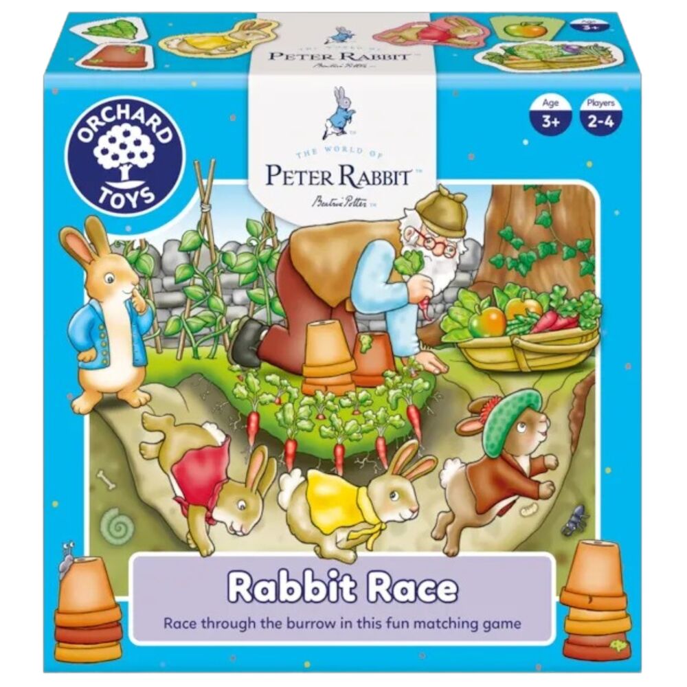 Orchard Toys Game - Peter Rabbit Rabbit Race
