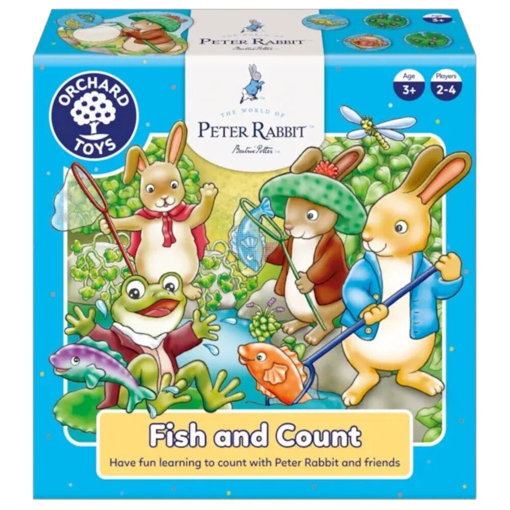 Orchard Toys Game - Peter Rabbit Fish & Count