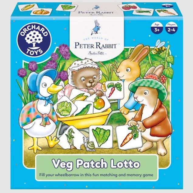Orchard Toys Game - Peter Rabbit Veg Patch Lotto