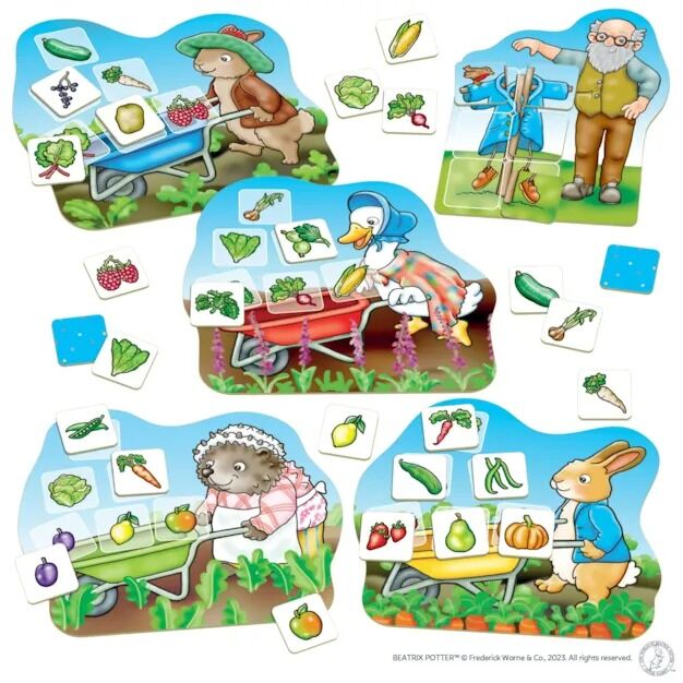 Orchard Toys Game - Peter Rabbit Veg Patch Lotto