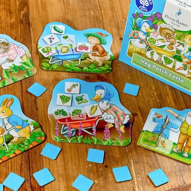 Orchard Toys Game - Peter Rabbit Veg Patch Lotto