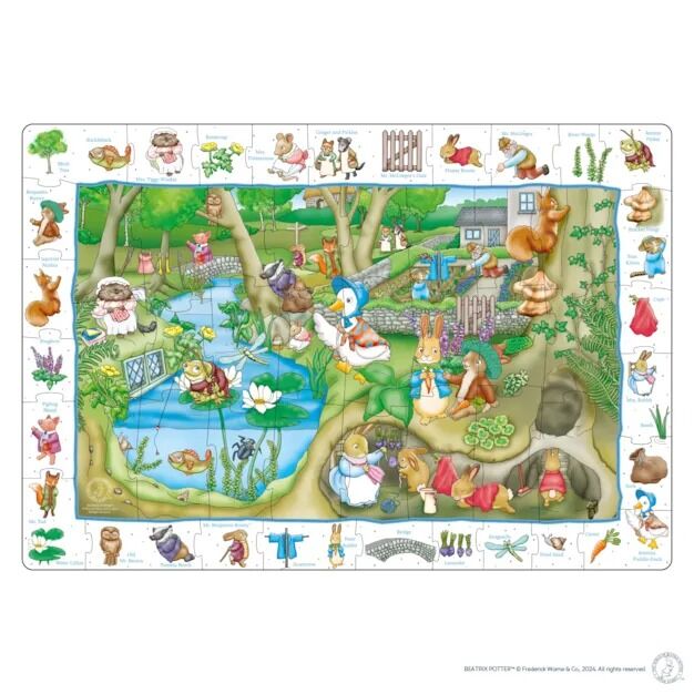 Orchard Toys Jigsaw Puzzle - The World of Peter Rabbit 25pc