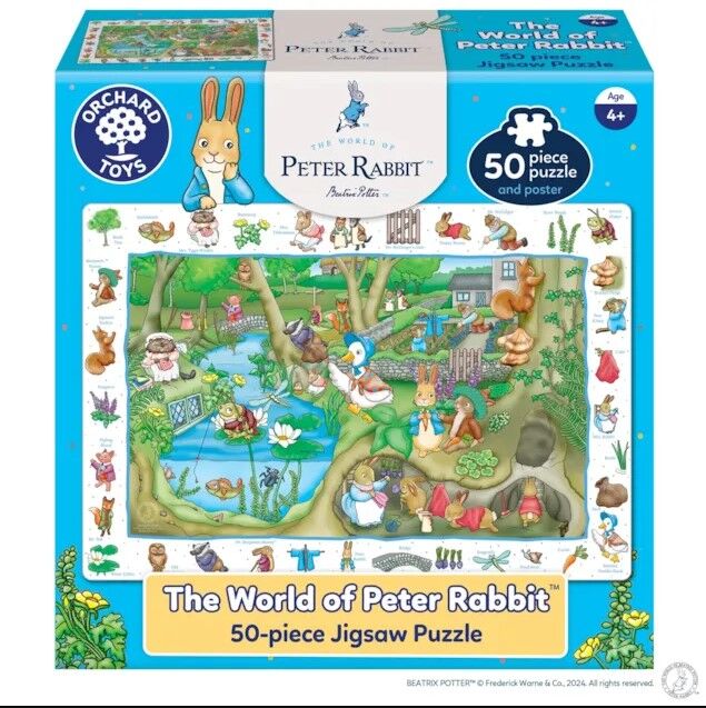 Orchard Toys Jigsaw Puzzle - The World of Peter Rabbit 25pc