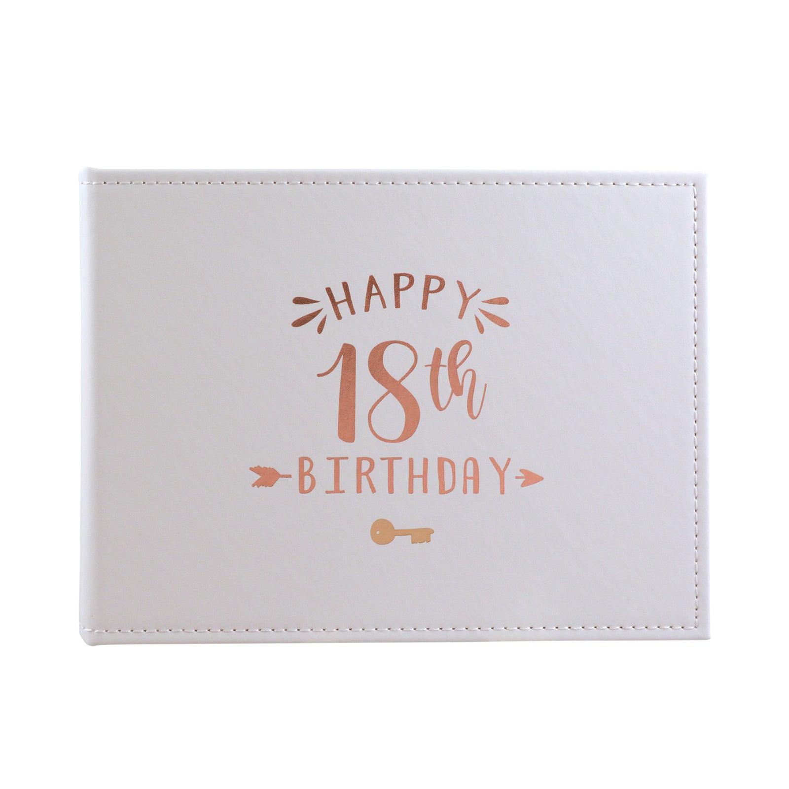 Rose Happy 18th Birthday Guest Book
