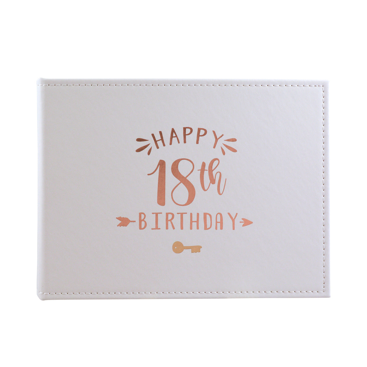 Rose Happy 18th Birthday Guest Book