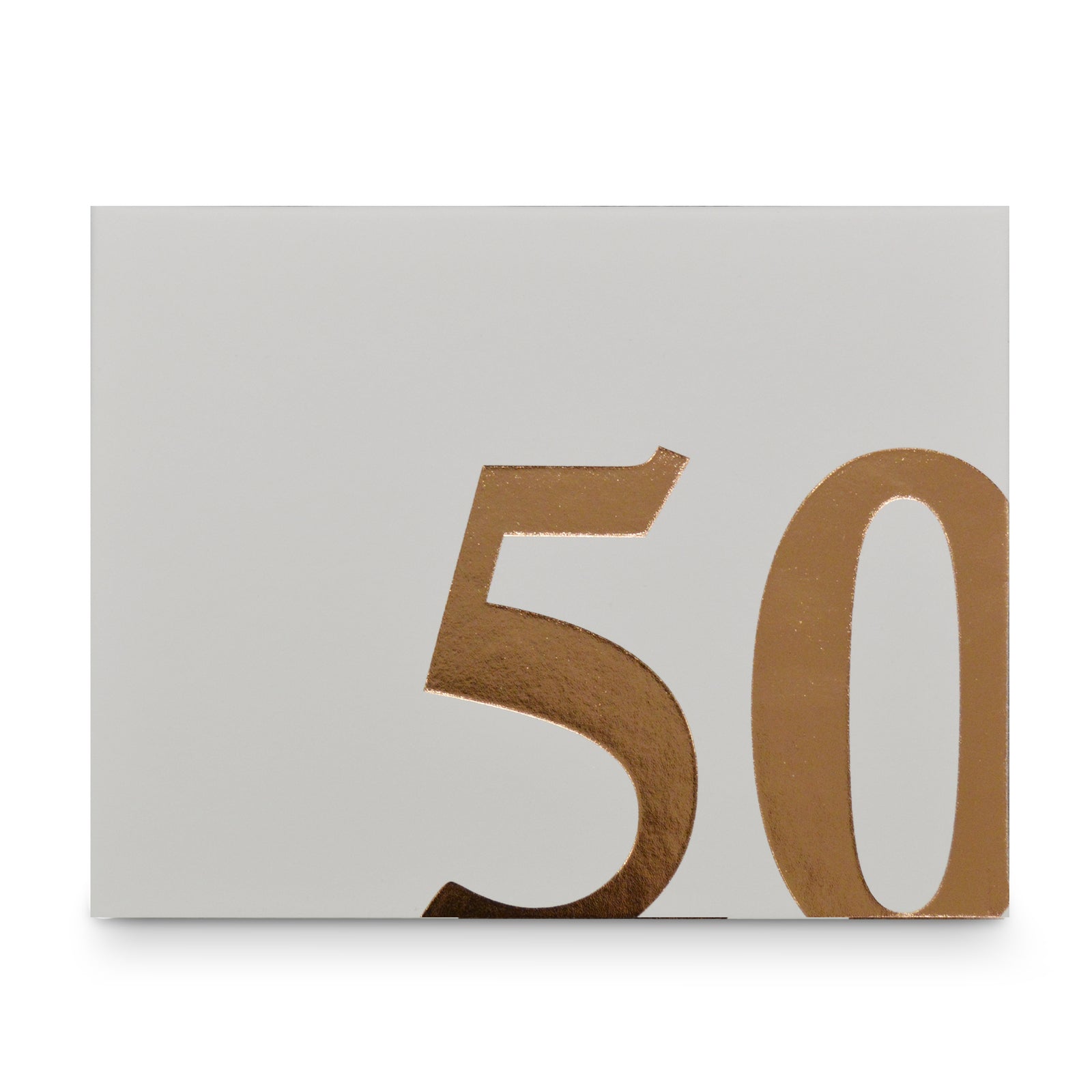 Rose 50th Birthday Guest Book