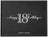 Silver & Black 18th Birthday Guest Book