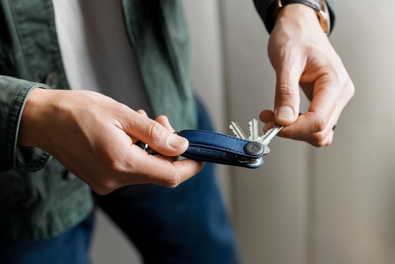 Orbitkey 2.0 Cactus Leather - Black