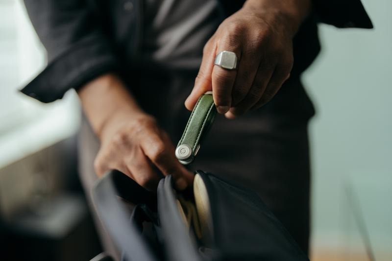 Orbitkey 2.0 Cactus Leather - Green