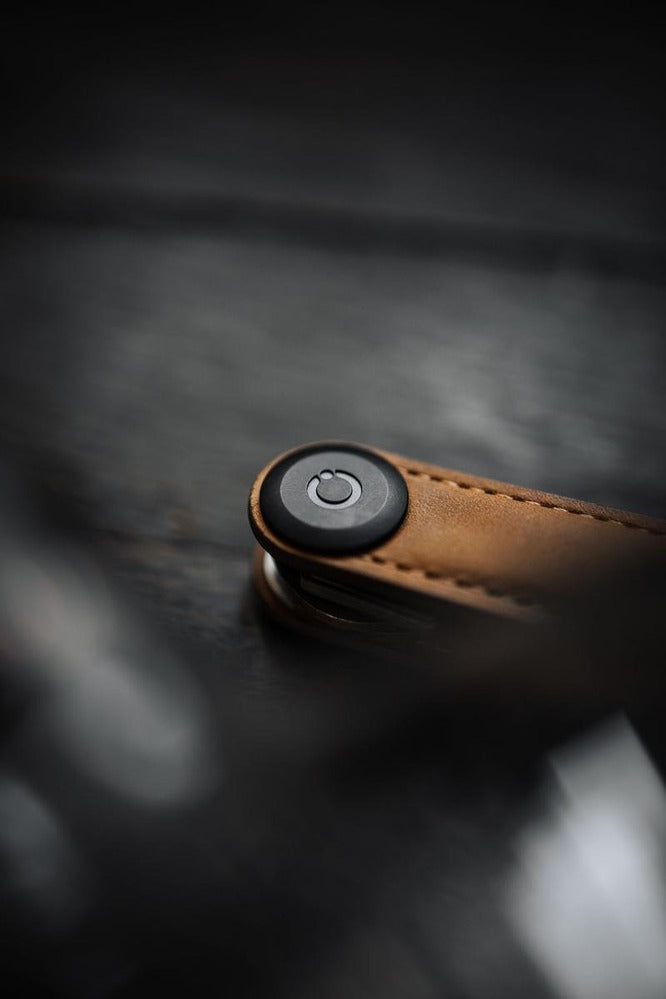 Orbitkey 2.0 Crazy Horse Leather - Chestnut Brown