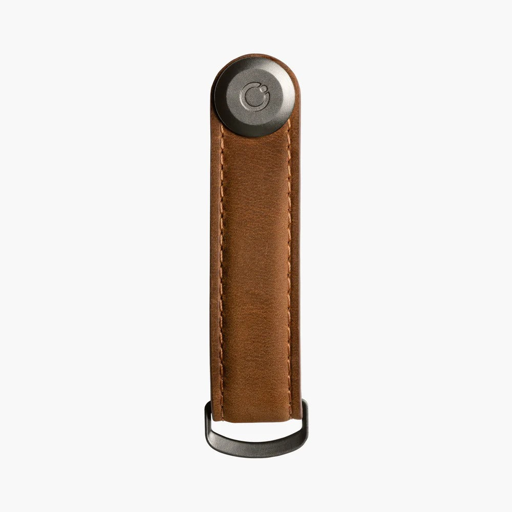 Orbitkey 2.0 Crazy Horse Leather - Chestnut Brown