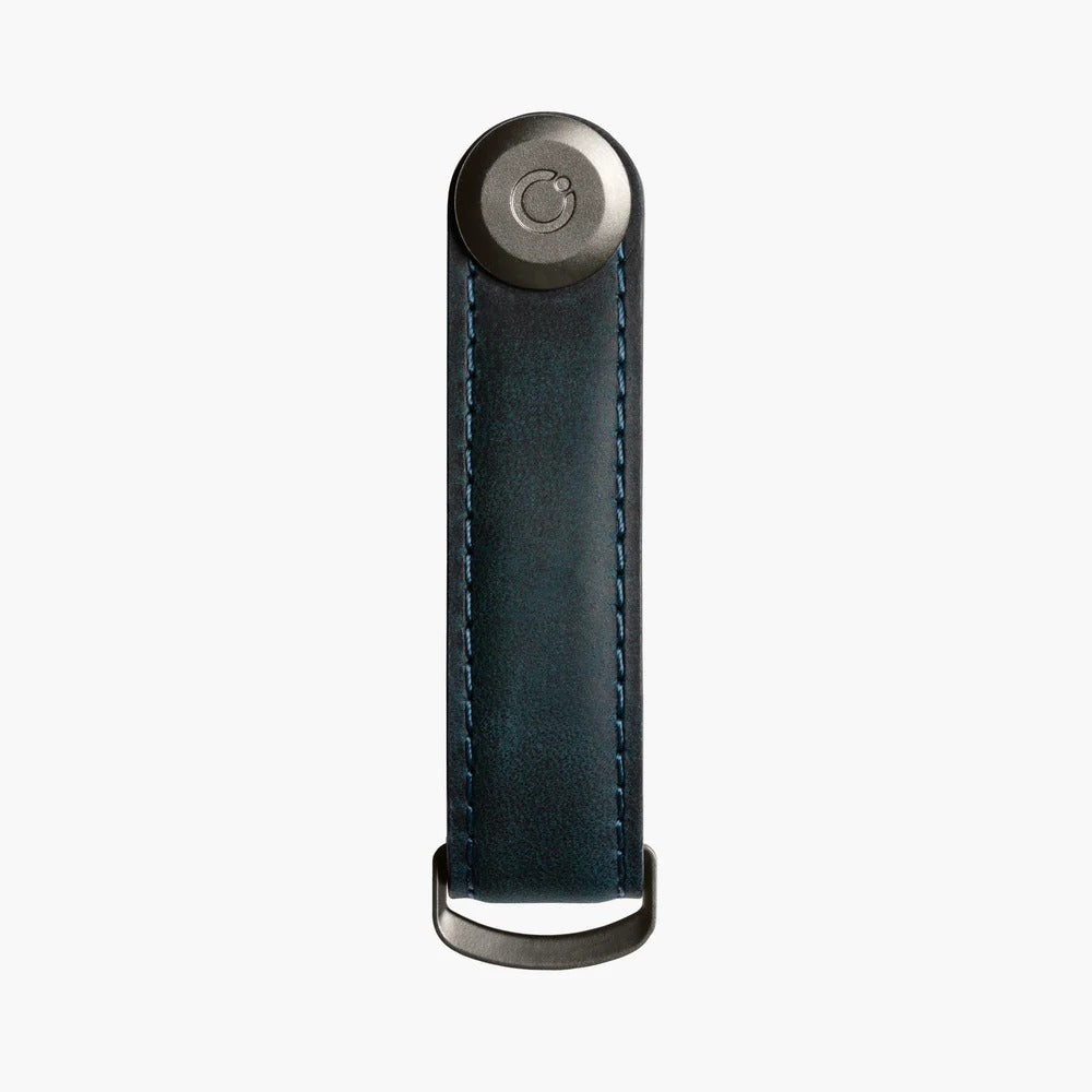 Orbitkey 2.0 Crazy Horse Leather - Marine Blue