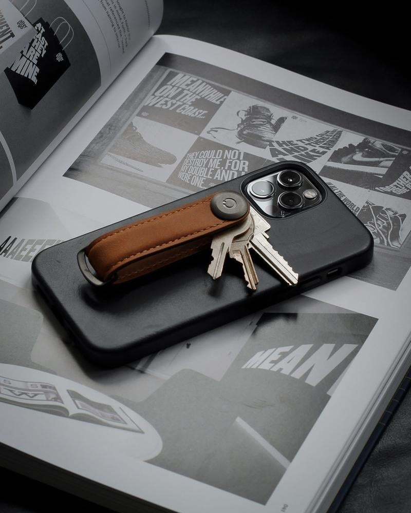 Orbitkey 2.0 Crazy Horse Leather - Oak Brown