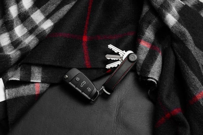 Orbitkey 2.0 Crazy Horse Leather - Obsidian Black