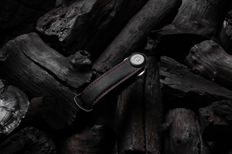 Orbitkey 2.0 Crazy Horse Leather - Obsidian Black