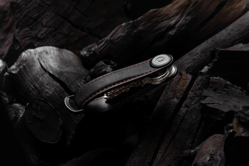 Orbitkey 2.0 Crazy Horse Leather - Obsidian Black