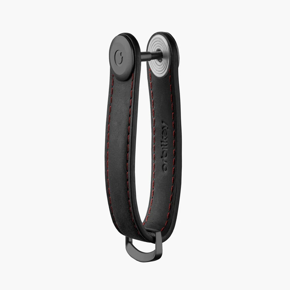 Orbitkey 2.0 Crazy Horse Leather - Obsidian Black