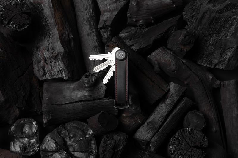 Orbitkey 2.0 Crazy Horse Leather - Obsidian Black
